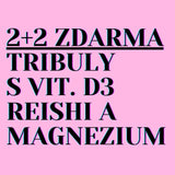 2+2 GRATIS: Tribulus con vitamina D3 + magnesio + Reishi