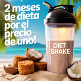 DIET SHAKE 1+1 GRATIS ¡2 meses de dieta por el precio de uno!