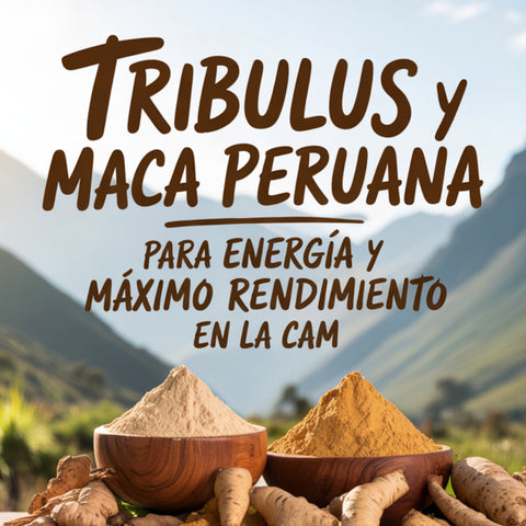 PROMOCIÓN 1+1 GRATIS: Tribulus + Maca Peruana