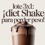 Lote 3x1: ¡DIET SHAKE para perder peso!