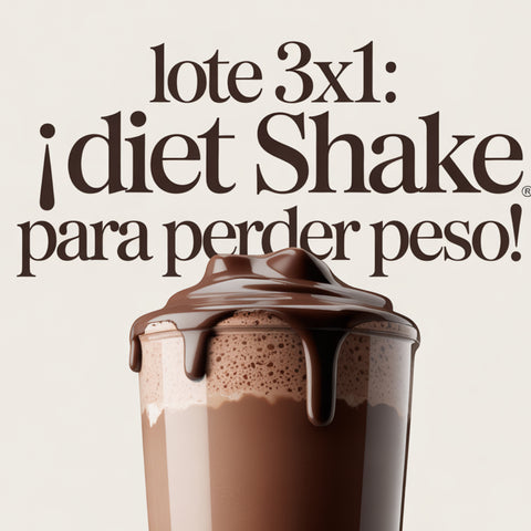 Lote 3x1: ¡DIET SHAKE para perder peso!