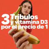 3 paquetes de Tribulus y vitamina D3 por el precio de 1