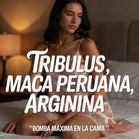 1+1 paquete GRATIS de Tribulus con Maca Peruana + Arginina