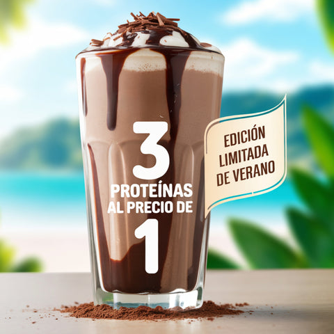 3 paquetes de proteínas gigantes por el precio de 1
