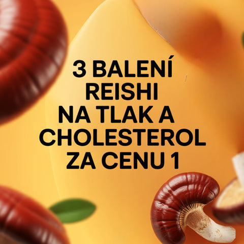 3 paquetes de Reishi premium por el precio de 1